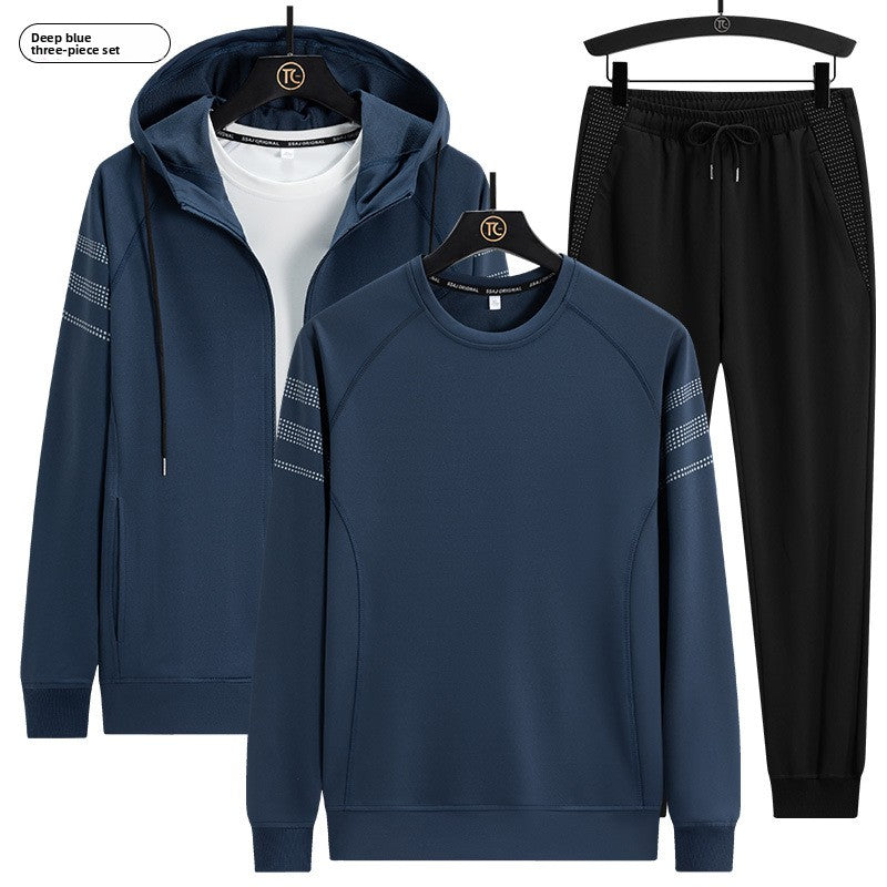 Men's Hooded Cardigan Sweatshirt – Urban Streetwear