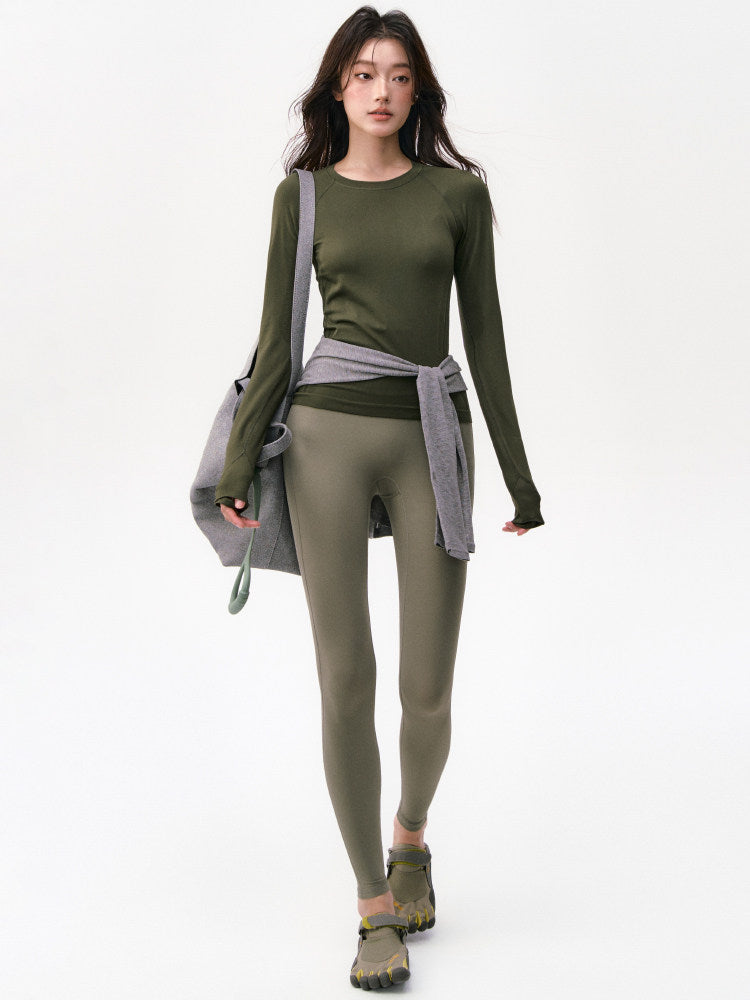 Women’s Quick-Dry Long Sleeve Fitness Top