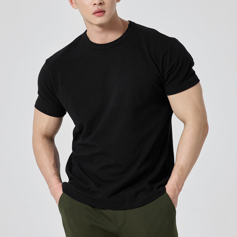 Men's short-sleeved round-neck