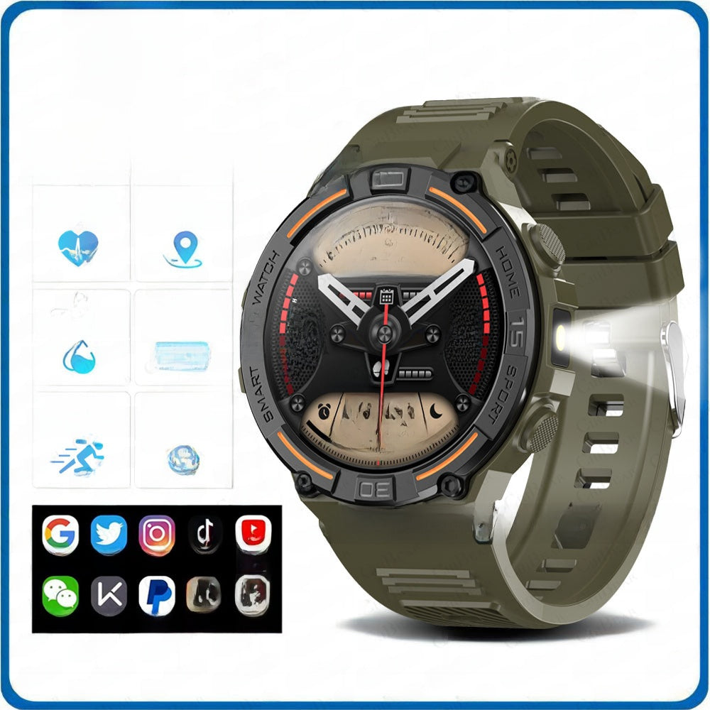 Bluetooth-enabled smart watch