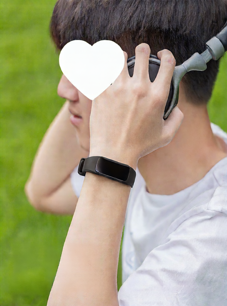 Sports Bracelet Watch with Vibration Alarm and Waterproof