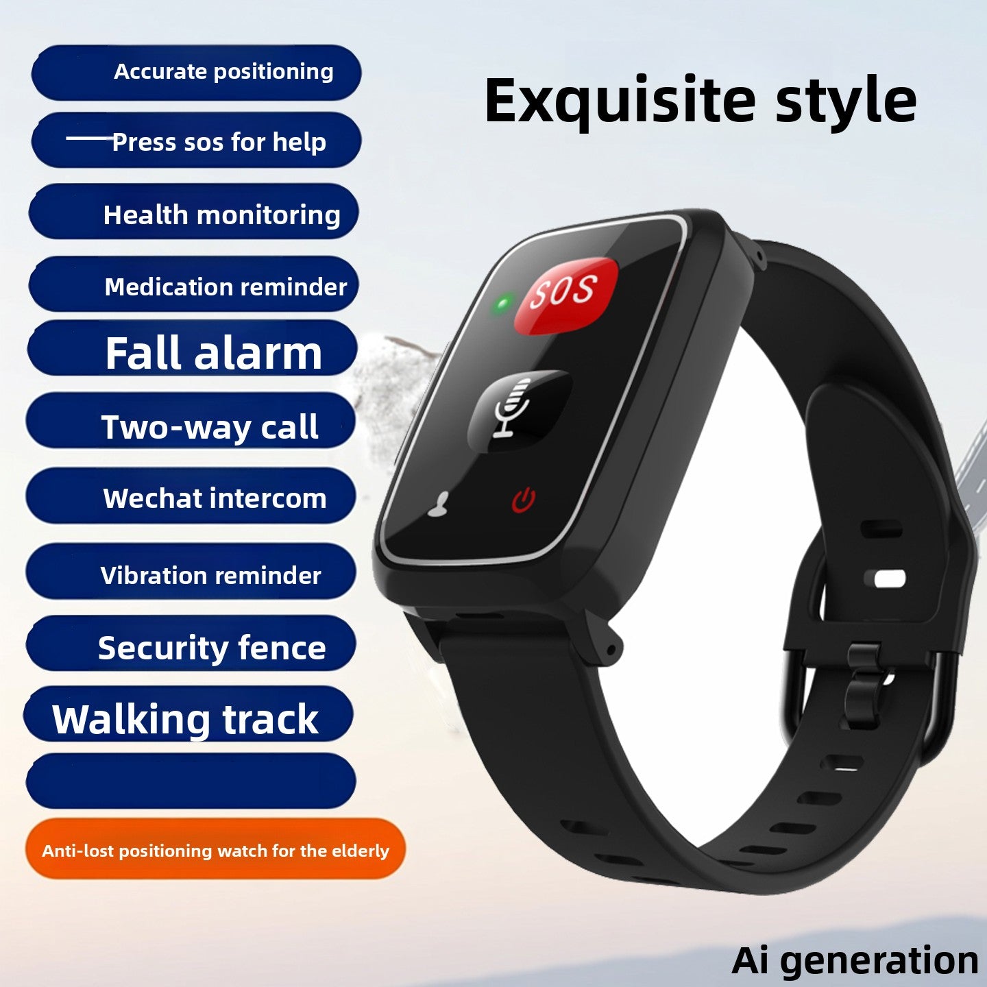 Smart Watch – Stylish & Feature-Packed