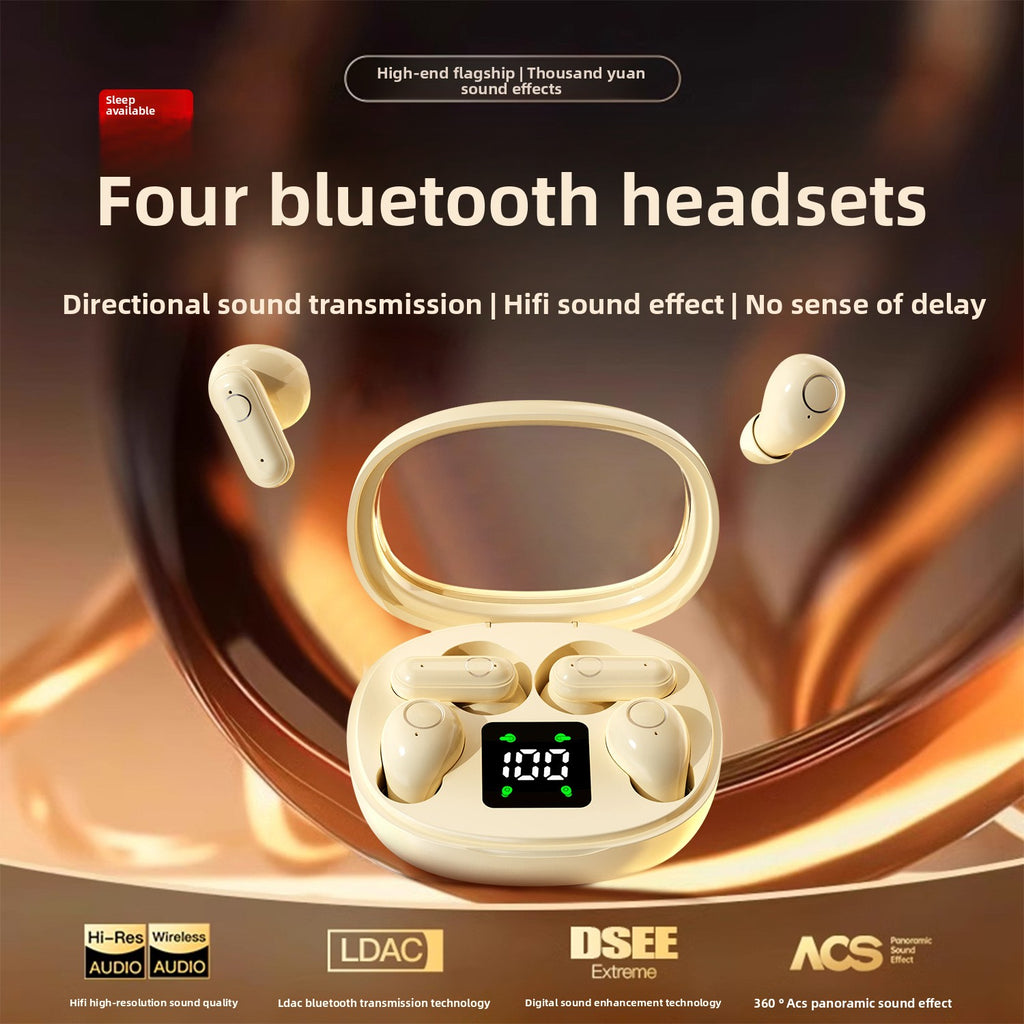 Dual Bluetooth Headset with Display
