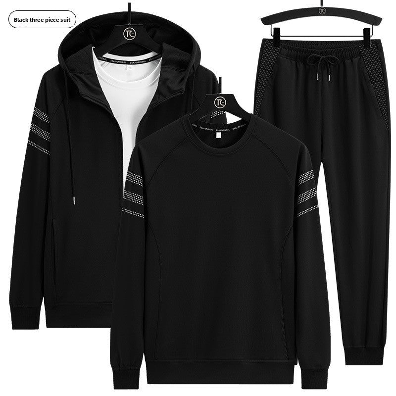 Men's Hooded Cardigan Sweatshirt – Urban Streetwear