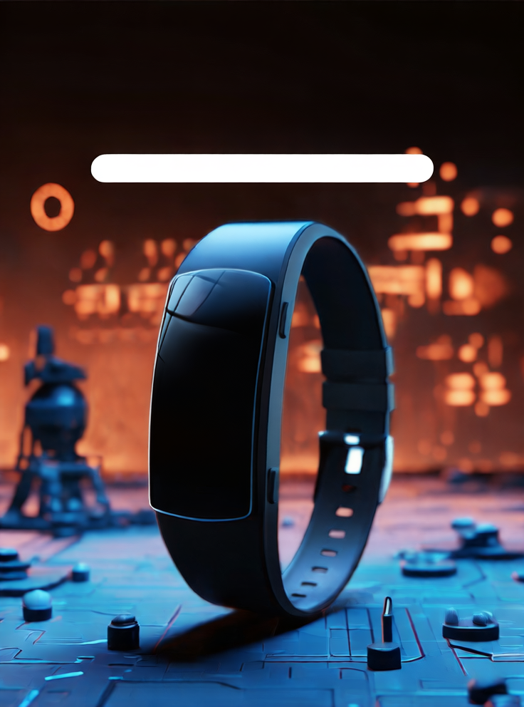 Sports Bracelet Watch with Vibration Alarm and Waterproof