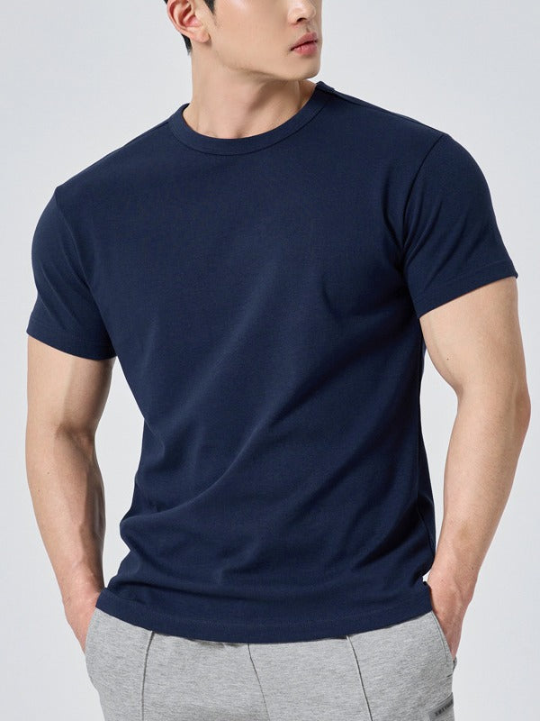 Men's short-sleeved round-neck