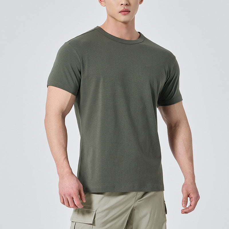 Men's short-sleeved round-neck