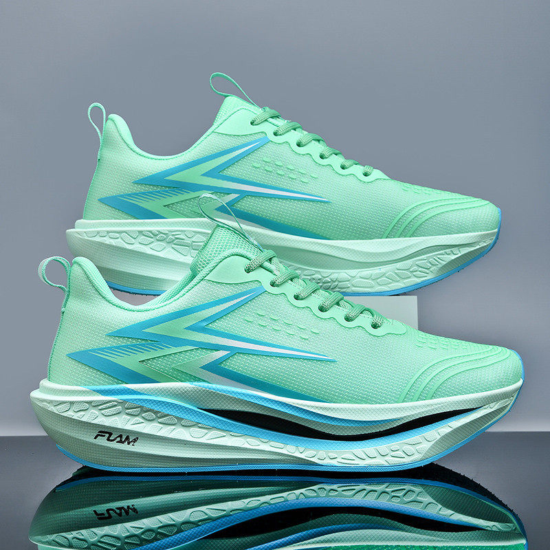 Racing-style lateral training shoes