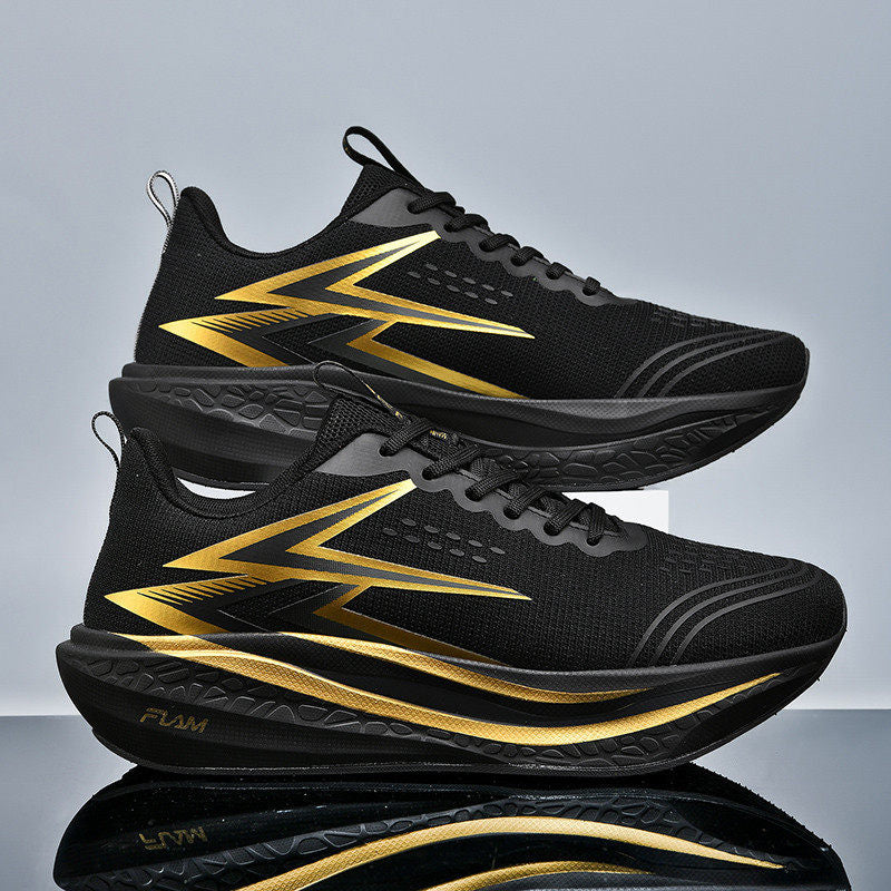 Racing-style lateral training shoes