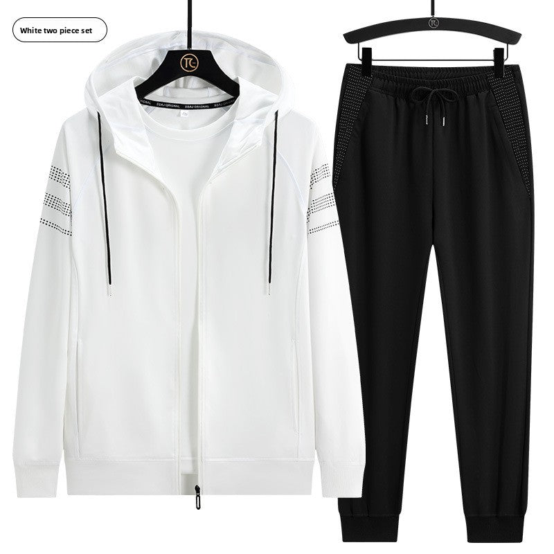 Men's Hooded Cardigan Sweatshirt – Urban Streetwear