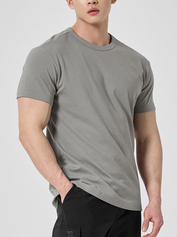 Men's short-sleeved round-neck