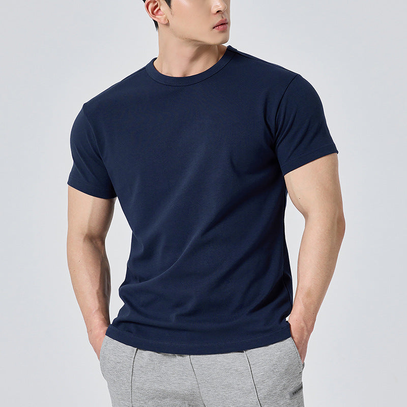 Men's short-sleeved round-neck