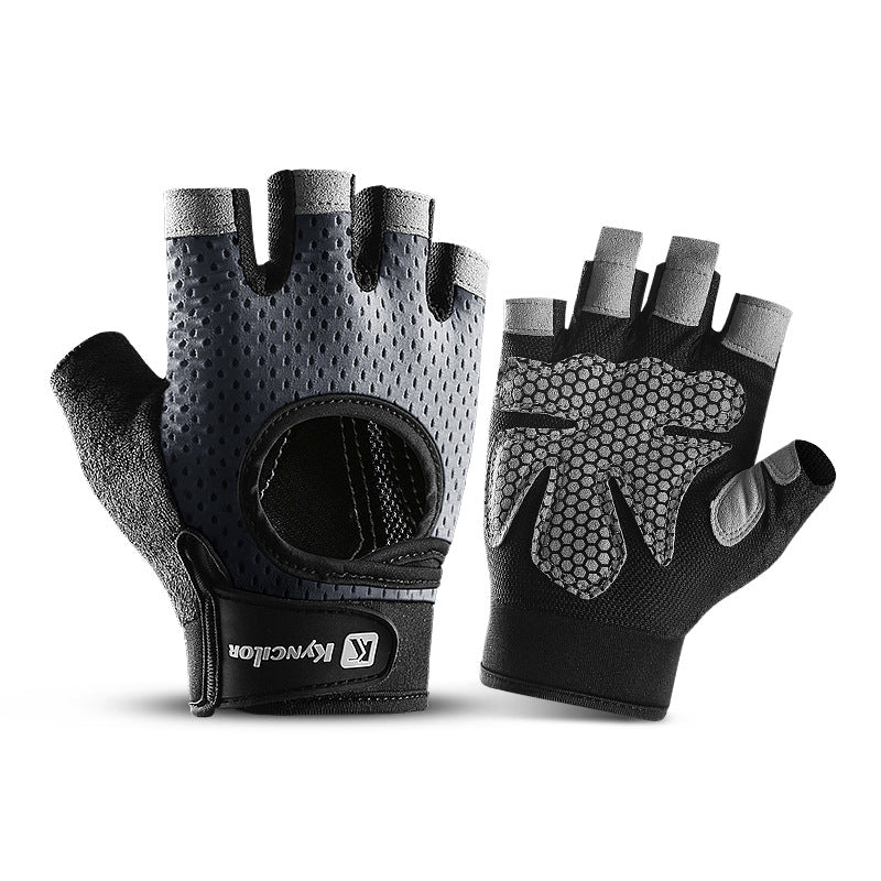 Breathable Half-Finger Gloves for Sports