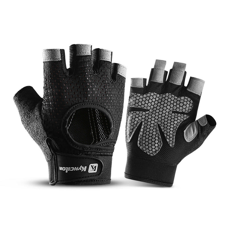 Breathable Half-Finger Gloves for Sports