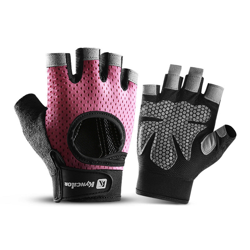 Breathable Half-Finger Gloves for Sports