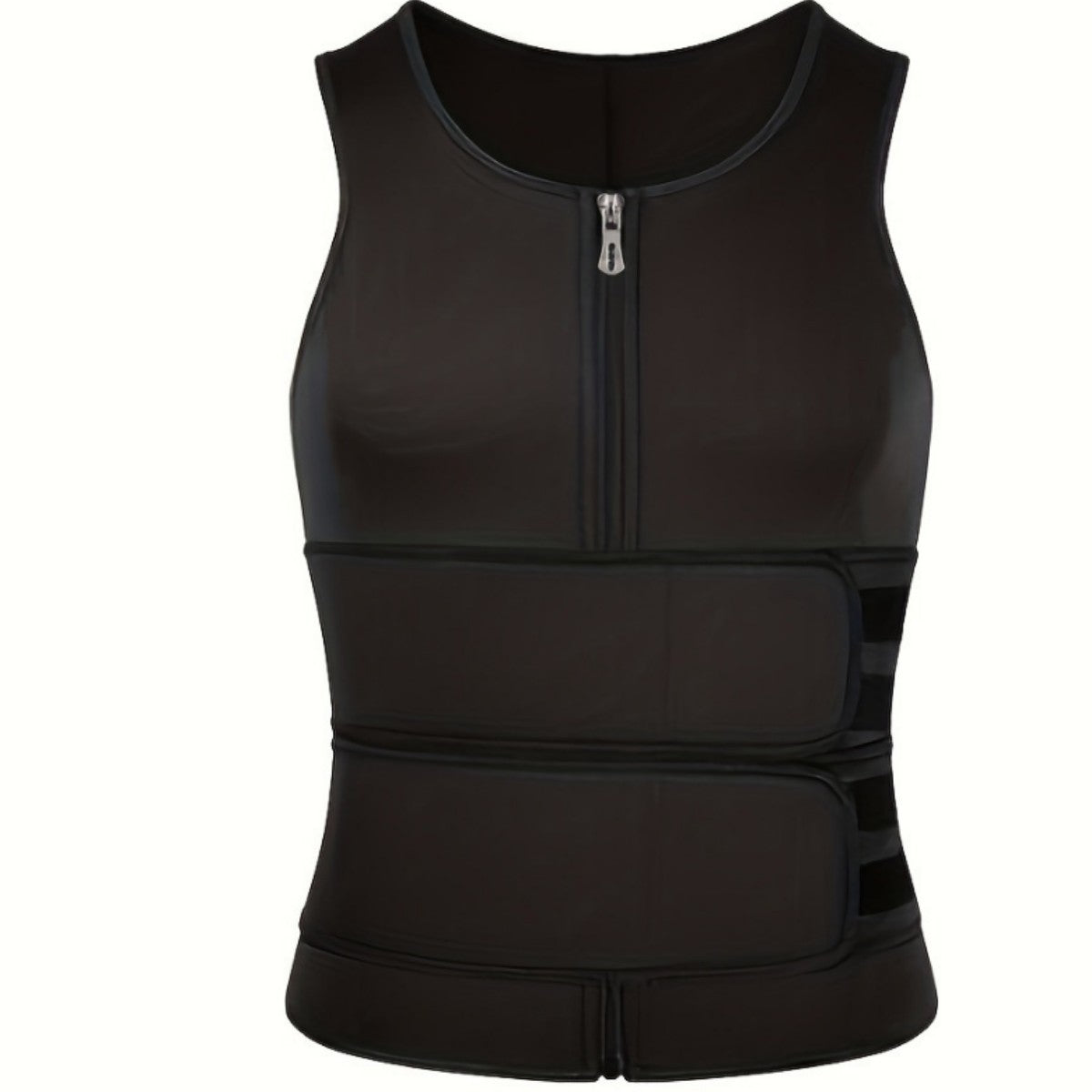 Men's Double Belt Workout Shaper Vest