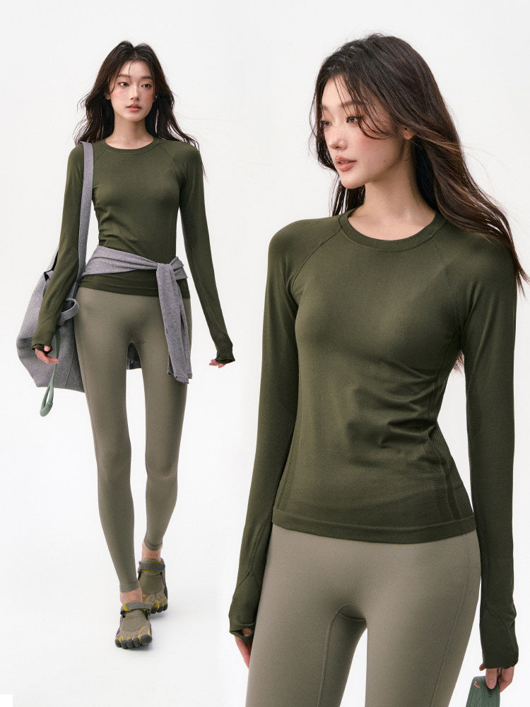 Women’s Quick-Dry Long Sleeve Fitness Top