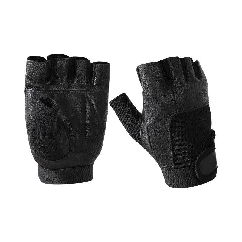 Weightlifting half-finger gloves