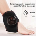 Ankle heat therapy and massage device