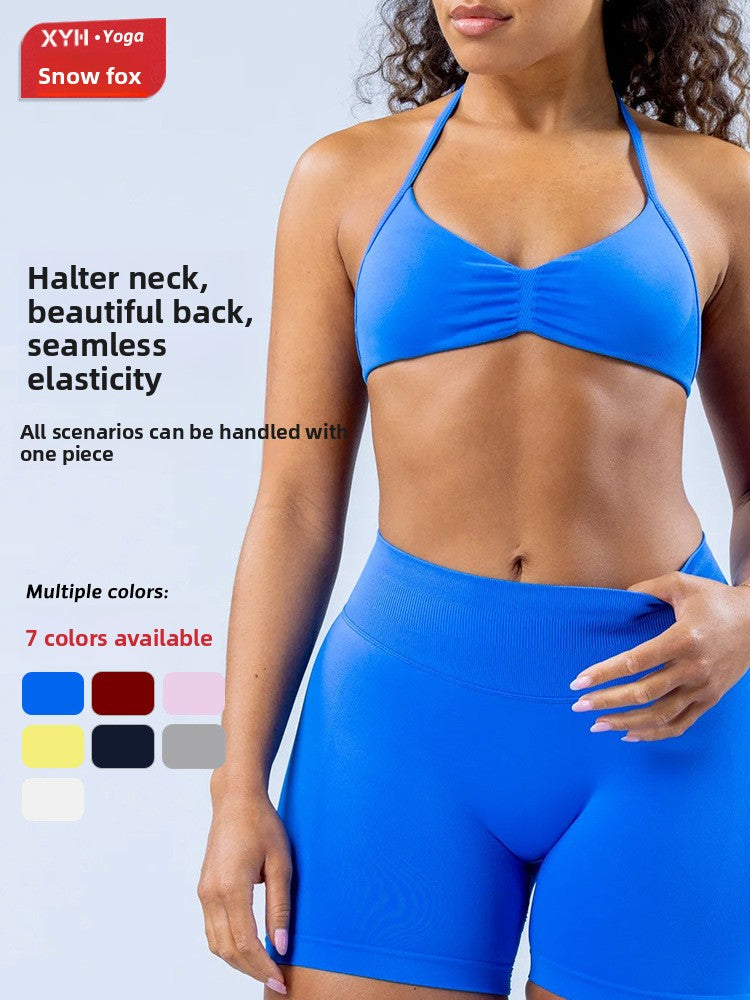 Elasticity Neck Sports Wear